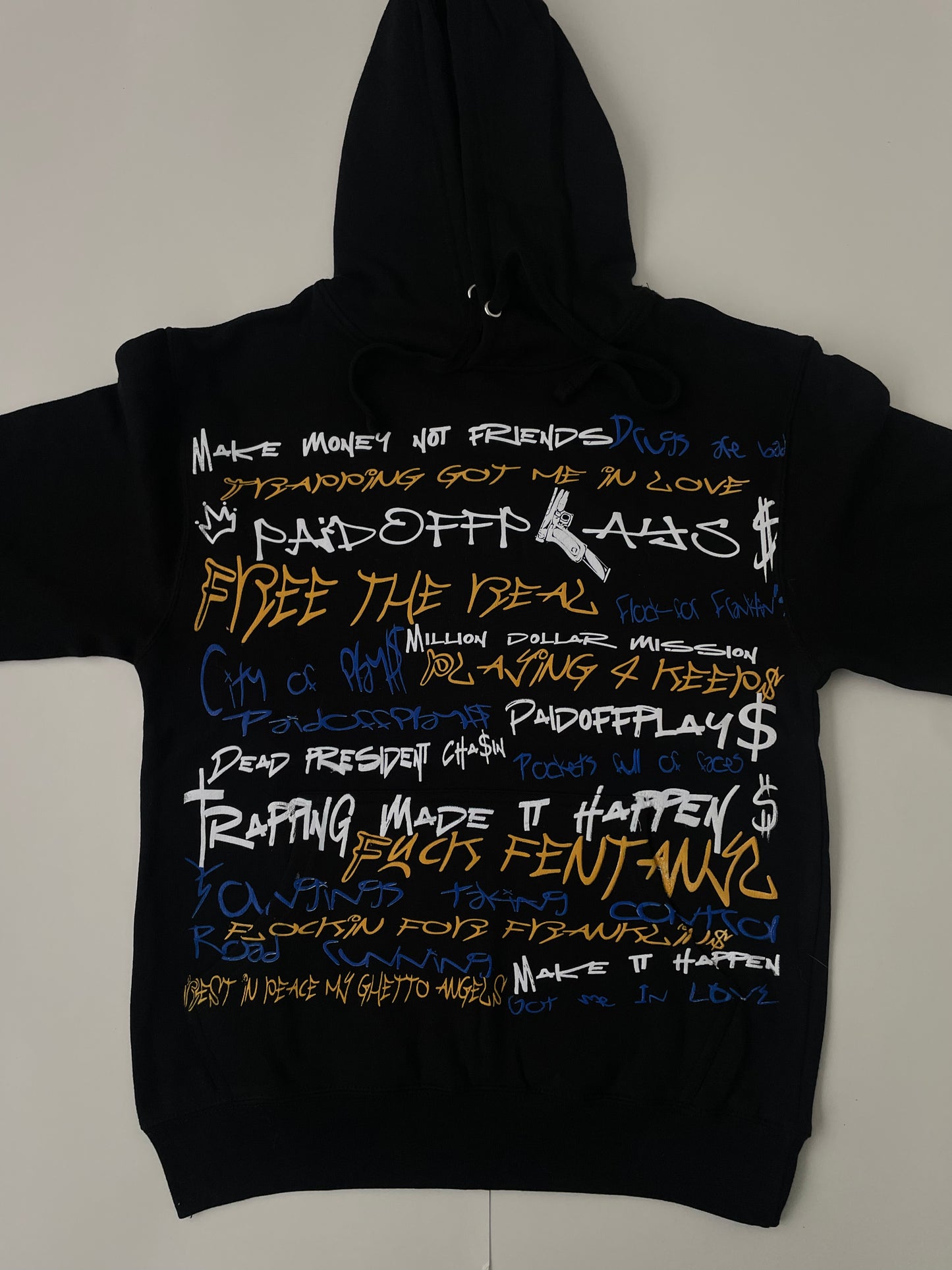 paidoffplays trap hoodie